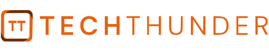 The Tech Thunder Logo